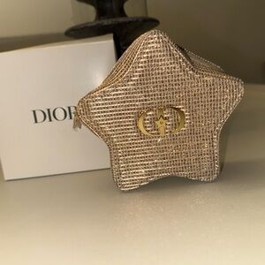 Dior Glittering Gold Star Accessory Bag